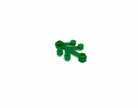 100 x Klemmbaustein Blattteil | 2423 – LEGO