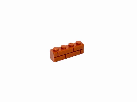 1 Kilogramm Mauerstein 1x4 | 15533 | ca. 660 Klemmbausteine – Bild 3 – LEGO