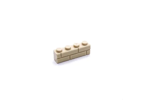 1 Kilogramm Mauerstein 1x4 | 15533 | ca. 660 Klemmbausteine – Bild 4 – LEGO