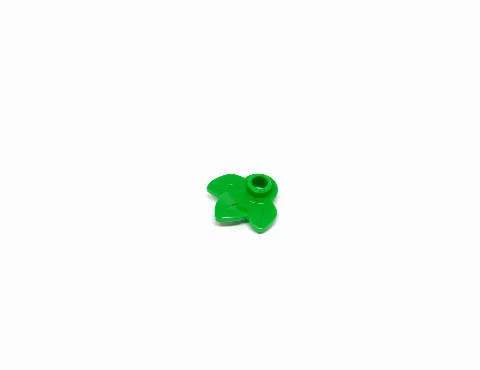 200 pcs Plant Plate, Round 1 x 1 w. 3 Leaves | Klemmbaustein Pflanzenteil 32607 – LEGO