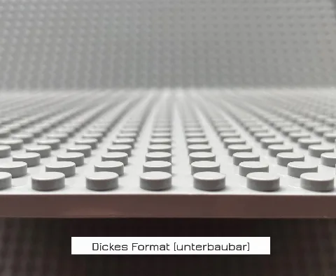 15 Stück Unterbaubare Grundplatte 32x32 | Baseplate Fabrikverkauf 3811