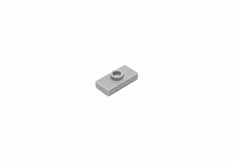 100 x Fliese 1x2 (Noppe, MIT Rille) | 3794b – Klemmbaustein LEGO