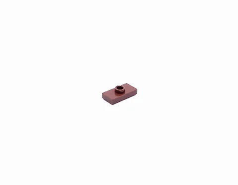100 x Fliese 1x2 (Noppe, MIT Rille) | 3794b – Klemmbaustein LEGO