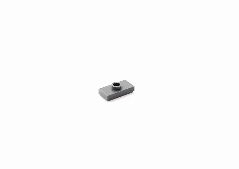 100 x Fliese 1x2 (Noppe, MIT Rille) | 3794b