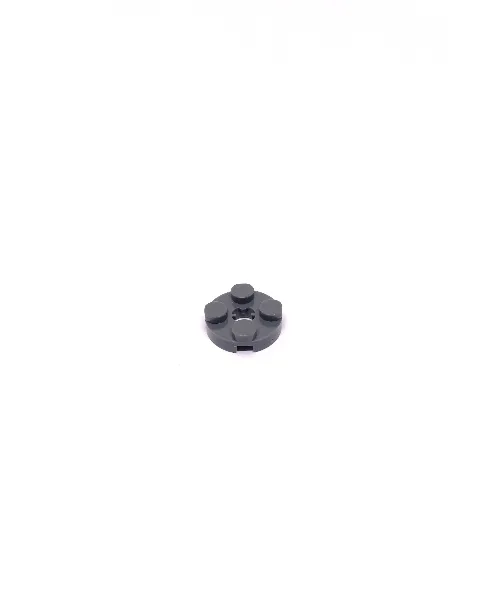 100x Platte rund 2x2 mit Kreuz-Loch | 4032 – Bild 2 – Klemmbaustein LEGO