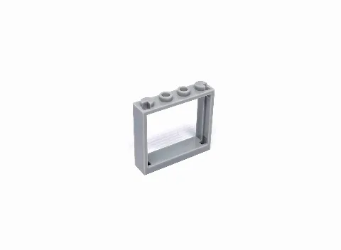 25x Fensterrahmen 1x4x3 | 60594 – Klemmbaustein LEGO