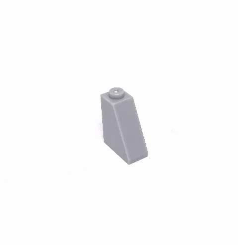 50 x Schräge (65) 1x2x2 Glatt | 60481 – Klemmbaustein LEGO