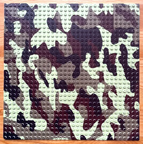 Bedruckte Grundplatten | Camouflage | 3811
