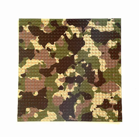 Bedruckte Grundplatten | Camouflage | 3811 – Bild 4 – Klemmbaustein LEGO