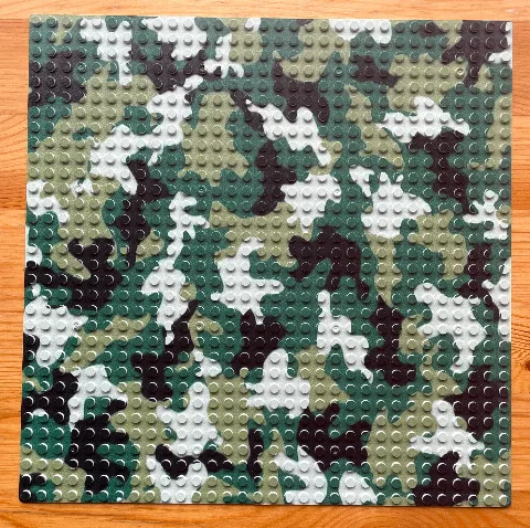 Bedruckte Grundplatten | Camouflage | 3811 – Bild 5 – Klemmbaustein LEGO