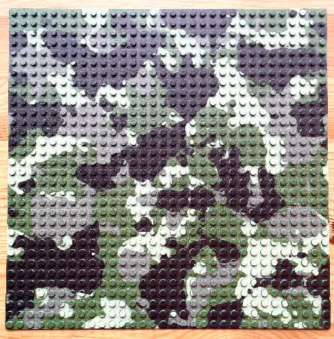 Bedruckte Grundplatten | Camouflage | 3811 – Bild 6 – Klemmbaustein LEGO