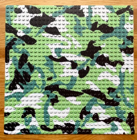 Bedruckte Grundplatten | Camouflage | 3811 – Bild 9 – Klemmbaustein LEGO
