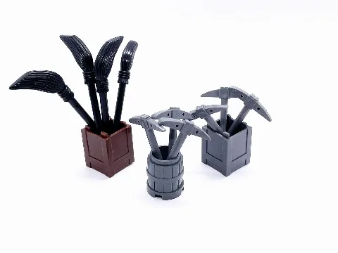 Besen | 25 STÜCK – Klemmbaustein LEGO