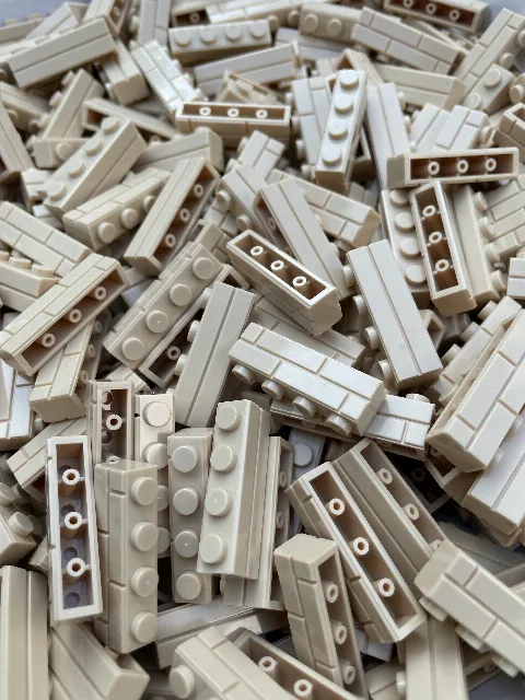 Brick, Modified 1 x 4 with Masonry Profile | Profile Brick 1x4 | 15533 – Klemmbaustein LEGO