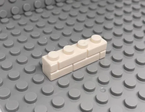 Brick, Modified 1 x 4 with Masonry Profile | Profile Brick 1x4 | 15533 – Klemmbaustein LEGO