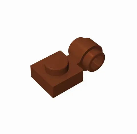 Plate, Modified 1 x 1 with Light Attachment - Thick Ring | 4081b | 200 Stück – Bild 3 – Klemmbaustein LEGO
