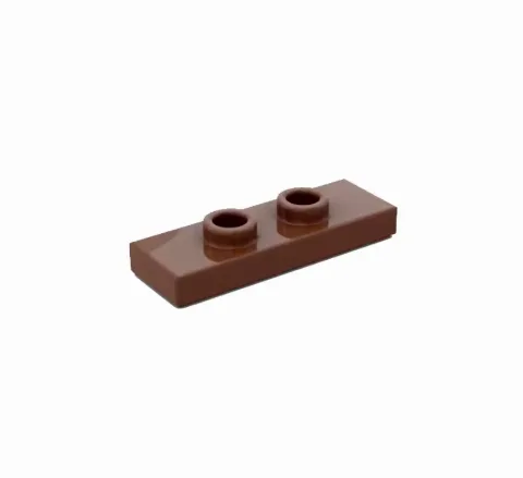 Plate, Modified 1 x 3 with 2 Studs (Double Jumper) | 34103 | 100 Stück – Bild 2 – Klemmbaustein LEGO