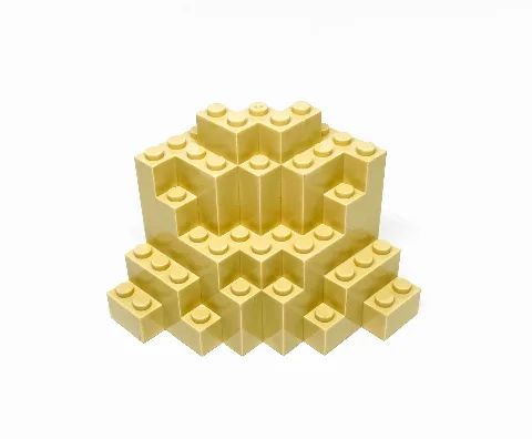 Rock Panel 8 x 8 x 6 Medium Symmetric - Felsen | 23996 – Klemmbaustein LEGO