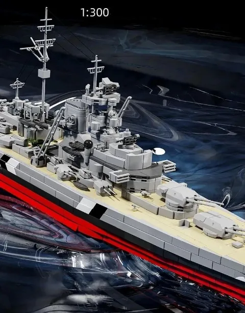 Schiff "Bismarck" 2686 Klemmmbausteine | 12GO – Bild 2 – Klemmbaustein LEGO