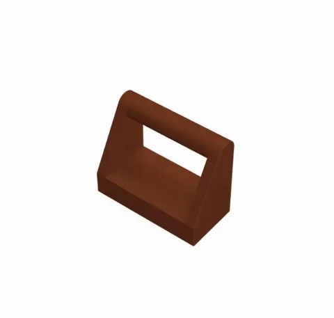 Tile, Modified 1 x 2 with Bar Handle | 2432 | 100 Stück – Bild 3 – Klemmbaustein LEGO