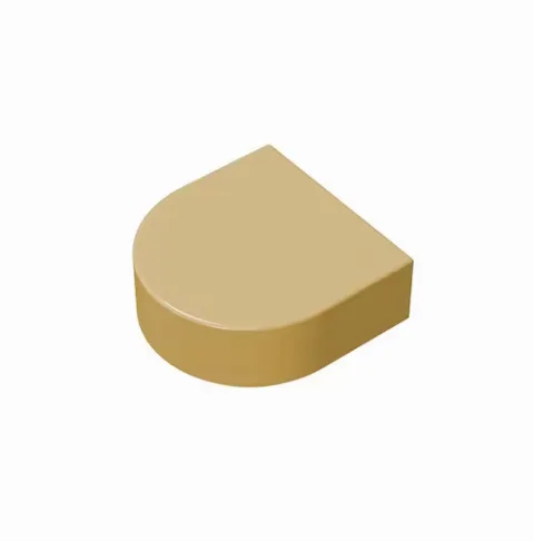Tile, Round 1 x 1 Half Circle Extended | 24246 | 200 Stück – Bild 6 – Klemmbaustein LEGO