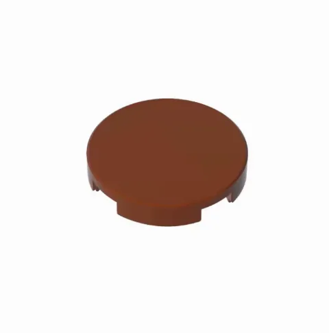 Tile, Round 2 x 2 with Bottom Stud Holder | 14769 | 100 Stück – Bild 2 – Klemmbaustein LEGO