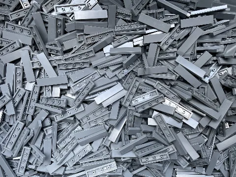 Fliese 1x4 | 2431 – Klemmbaustein LEGO