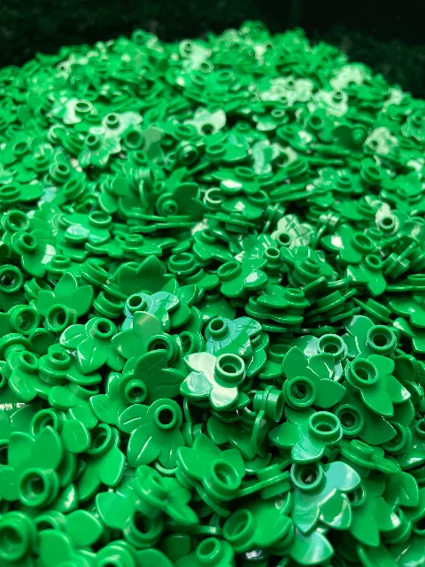 1 Kilogramm Pflanzenteil | 32607 | ca. 4500 Klemmbausteine – Bild 1 – LEGO