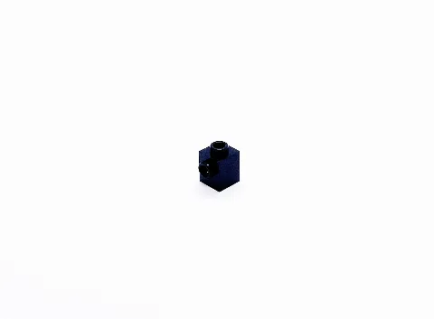 100 x Klemmbaustein 1x1 (Noppe) | 87087