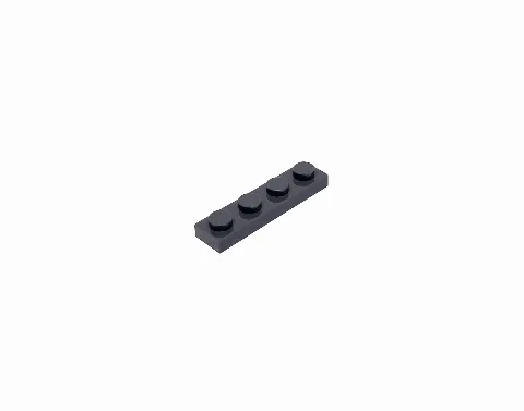 100 x Klemmbaustein-Platte 1x4 | 3710 – LEGO