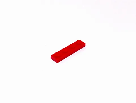 100 x Klemmbaustein-Platte 1x4 | 3710 – LEGO