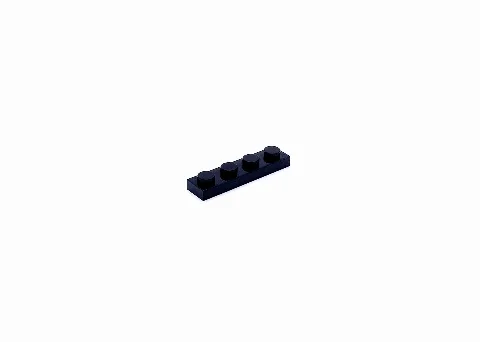 100 x Klemmbaustein-Platte 1x4 | 3710 – LEGO