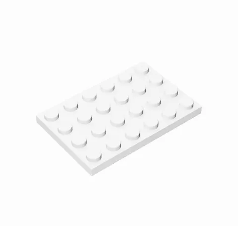 15 x Plate 4x6 | Klemmbaustein Platte 4x6 | 3032 – Bild 2 – LEGO