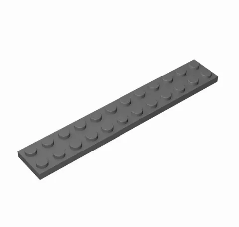 20 x Plate 2x12 | Klemmbaustein Platte 2x12 | 2445 – Bild 3 – LEGO
