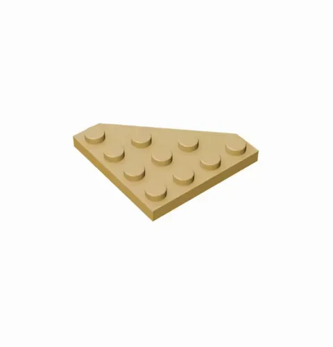 30 x Wedge, Plate 4 x 4 Cut Corner | Klemmbaustein Eckplatte 4x4 | 30503 – Bild 2 – LEGO