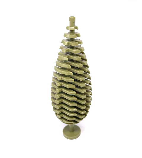 5 Stück Großer Baum (Zypresse) | Klemmbaustein Pflanzenteile | 3778 – Bild 3 – LEGO