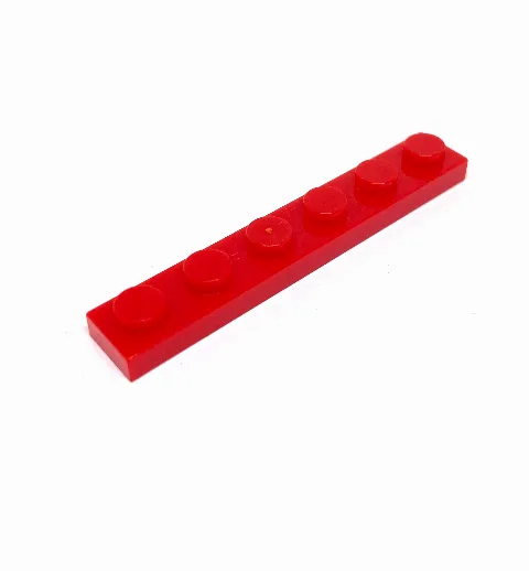 50 x Klemmbaustein Platte 1x6 | 3666 – Bild 5 – LEGO