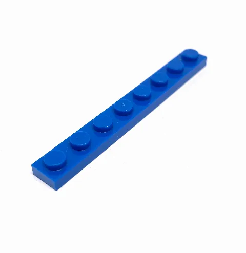50 x Klemmbaustein Platte 1x8 | 3460 – LEGO