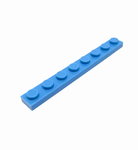 50 x Klemmbaustein Platte 1x8 | 3460 – LEGO