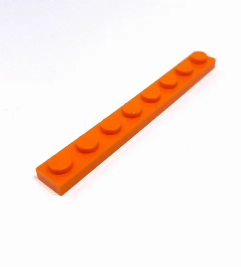 50 x Klemmbaustein Platte 1x8 | 3460 – LEGO