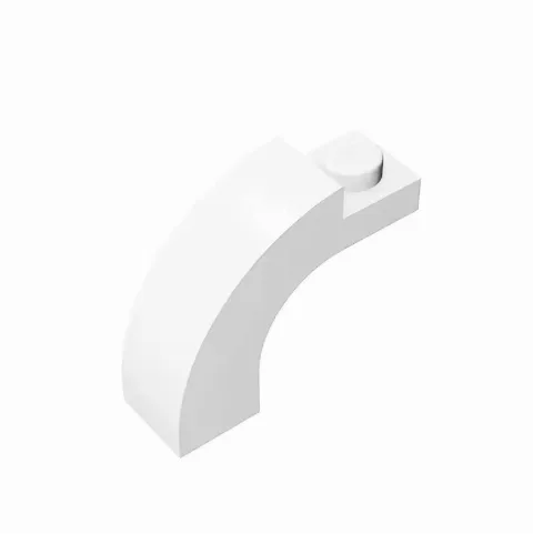Arch 1 x 3 x 2 Curved Top | 6005 | 50 Klemmbaustein-Bögen