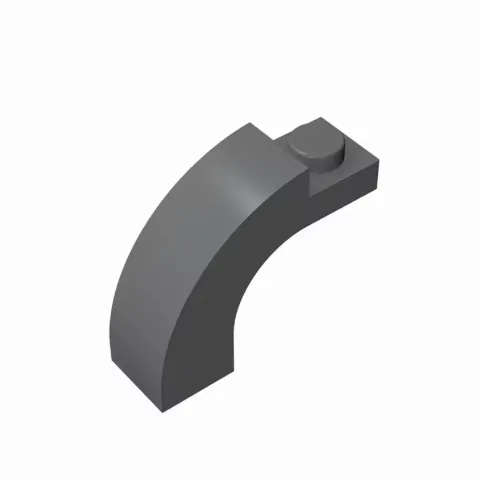 Arch 1 x 3 x 2 Curved Top | 6005 | 50 Klemmbaustein-Bögen – Bild 3 – LEGO