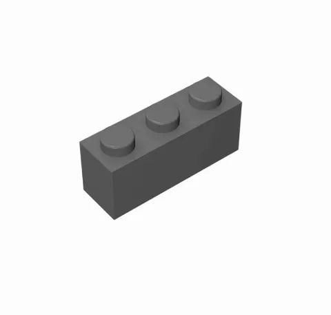 Brick 1 x 3 | 100 x Klemmbaustein 1x3 | 3622 – Bild 3 – LEGO
