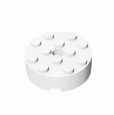 Brick, Round 4 x 4 with Hole | 87081&nbsp;| 20 Klemmbausteine – Bild 2 – LEGO