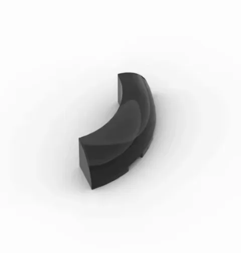 Brick, Round Corner 3 x 3 without Studs | 65617 | 20 Klemmbausteine – Bild 3 – LEGO