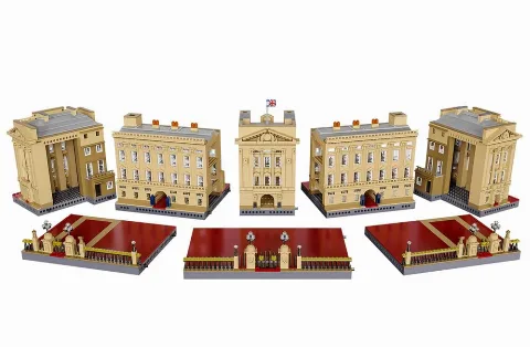 CADA Buckingham Palace - Cada Klemmbaustein Set – LEGO