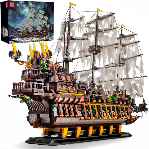 Flying Dutchman Klemmbaustein-Set | 4364 Klemmbausteine | Mould King 13197 – Bild 4 – LEGO
