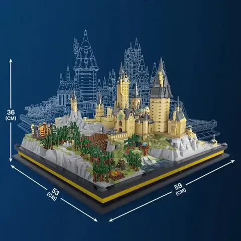 Großes Klemmbaustein Schloss-Set | 7580 Klemmbausteine | Mark 032102 – Bild 2 – LEGO