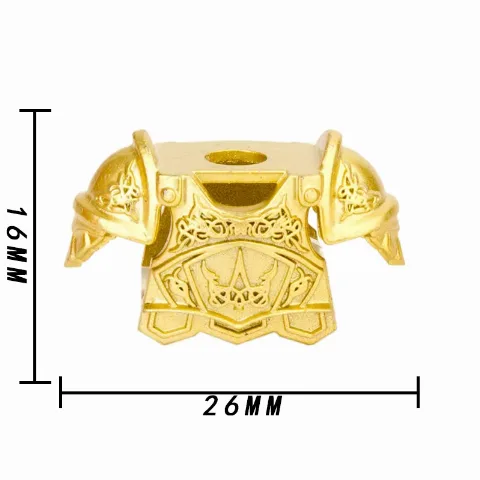Klemmbaustein-Accessoires: Elbenrüstungen und Schwerter (Chrom-Gold und -Silber) – Bild 8 – LEGO