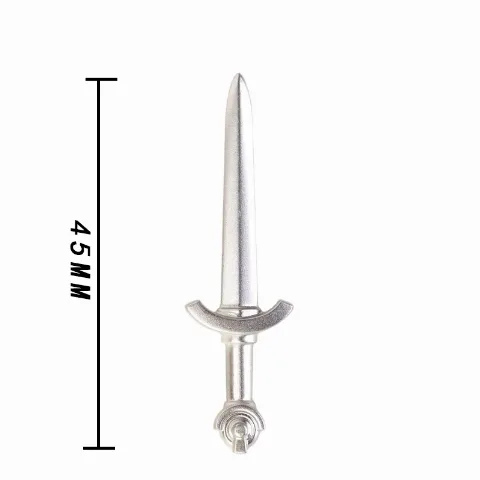 Klemmbaustein-Accessoires: Elbenrüstungen und Schwerter (Chrom-Gold und -Silber) – Bild 10 – LEGO